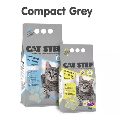 CAT STEP Compact Grey