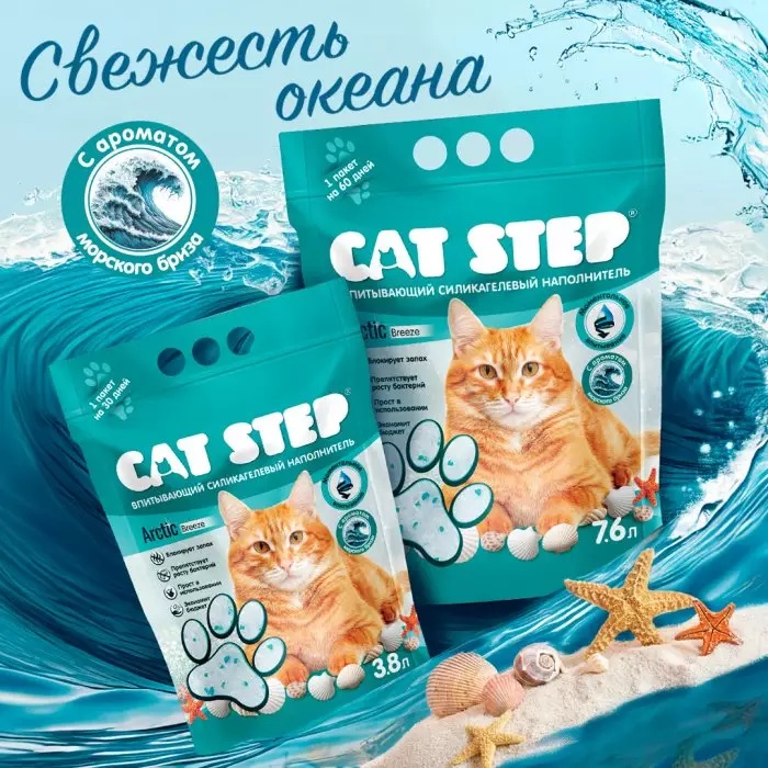 Свежесть океана с CAT STEP