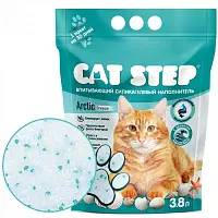 Наполнитель для кошек CAT STEP Arctic Breeze впитывающий, силикагелевый